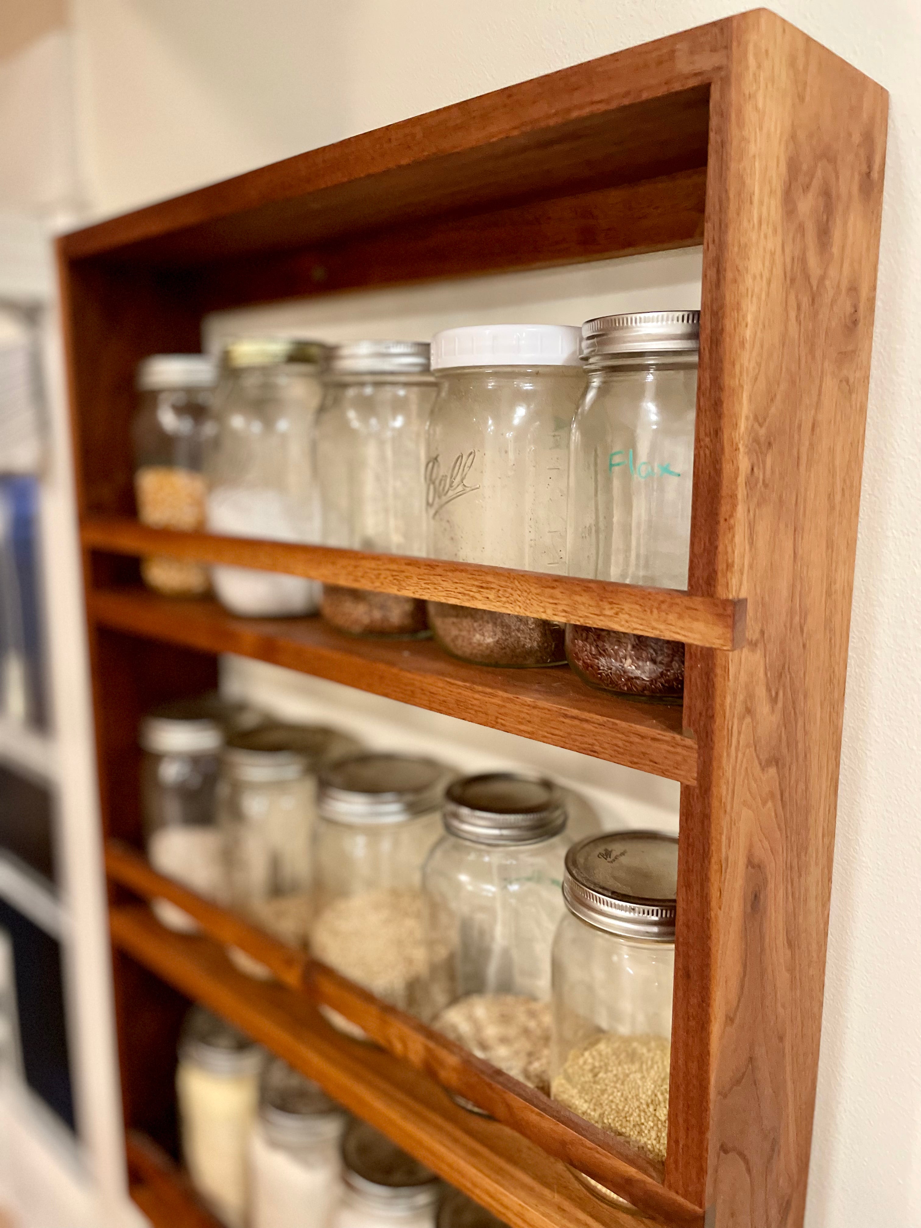 Jar Rack Byrne Woodworks