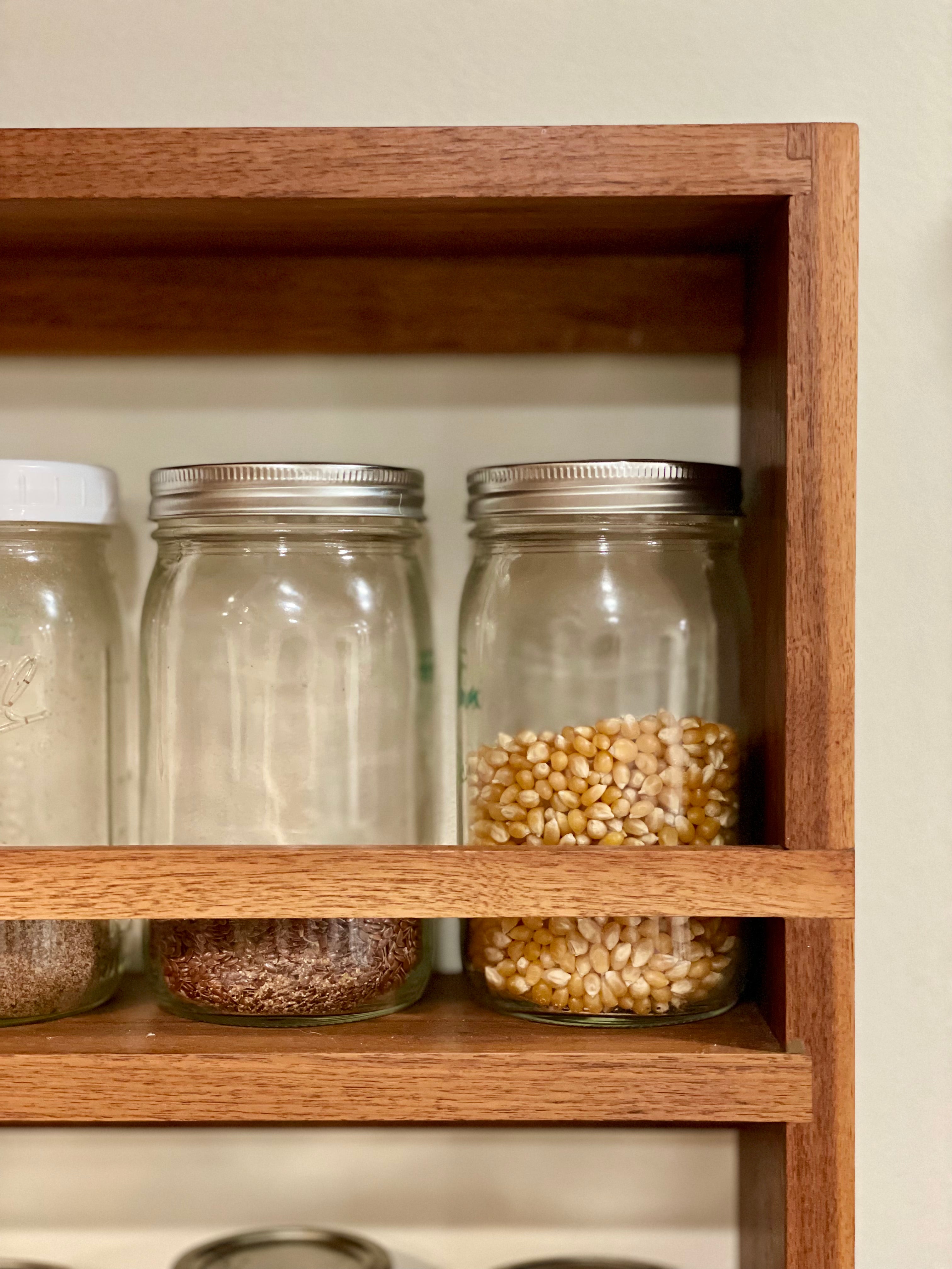 Jar Rack Byrne Woodworks